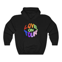 Load image into Gallery viewer, Love Tour rainbow hoodie