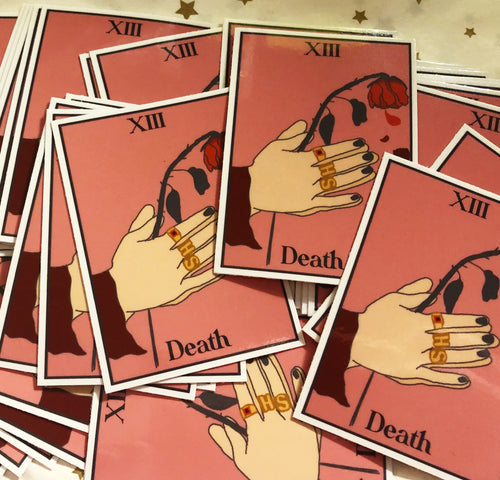 Death Tarot Sticker