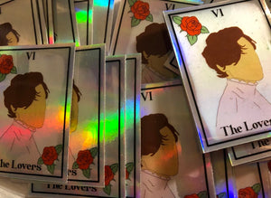 The Lovers Holographic sticker