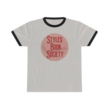 Load image into Gallery viewer, Styles Book Society Unisex Ringer Tee
