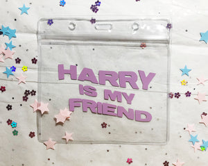 Harry is my Friend vaccine card holder